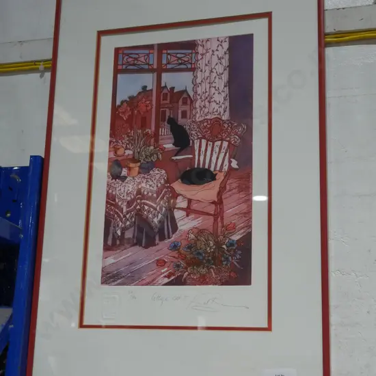 Framed limited edition print