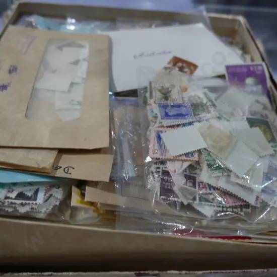 Box of stamps