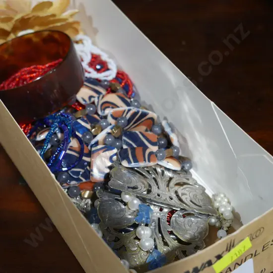 Necklaces , brooches