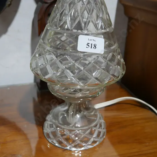 Crystal table lamp
