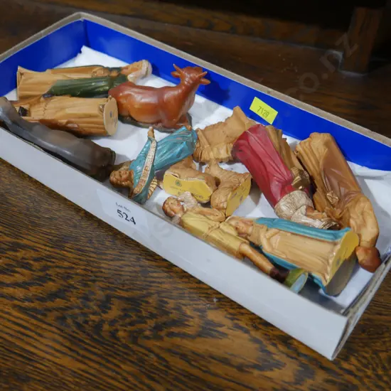 Nativity scene figures