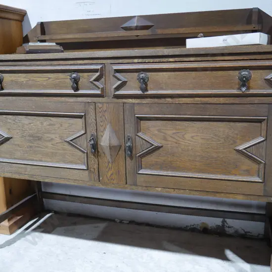 Oak sideboard