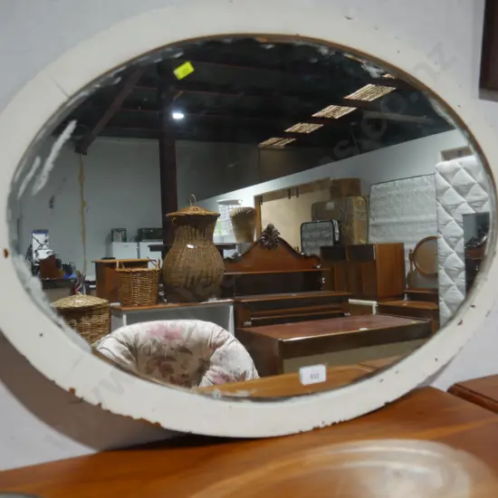 Oval mirror