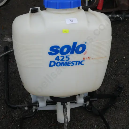 Solo backpack sprayer
