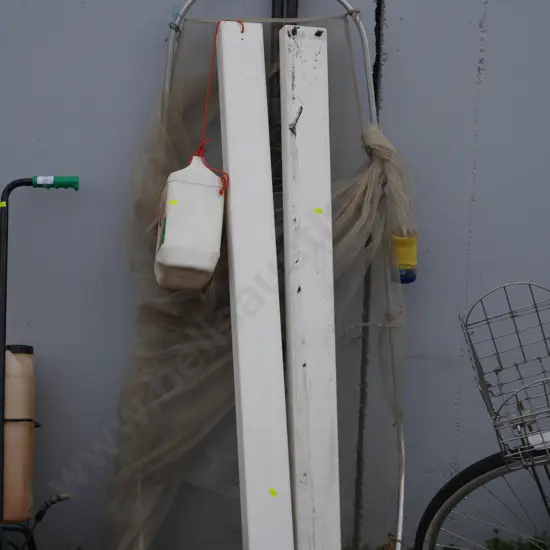 White bait scoop net