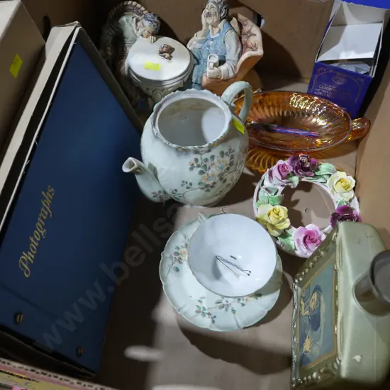 Teapot , figurine ect