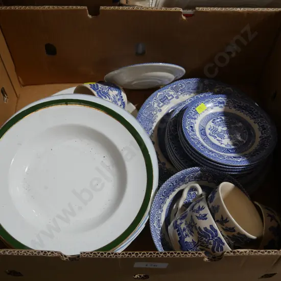 Blue and white china