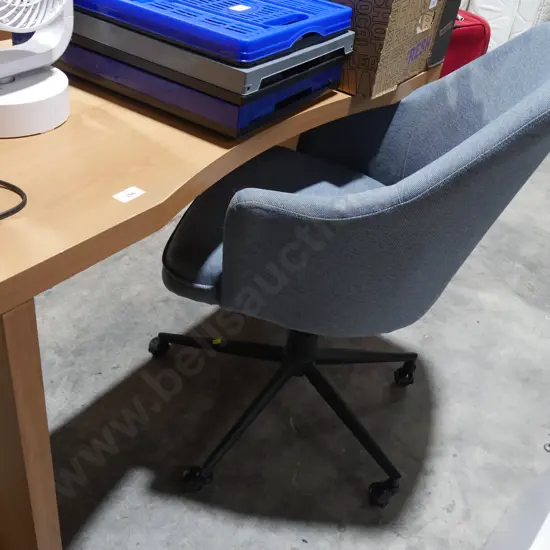 Desk and chair
