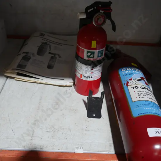 Fire extinguishers