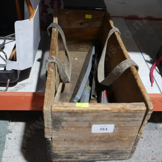 Tools and box