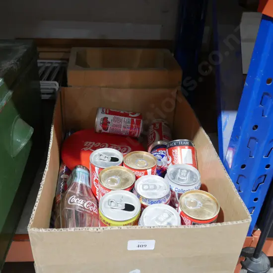 Coke cans