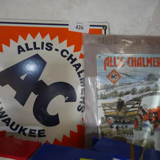 Allis Chalmers signs