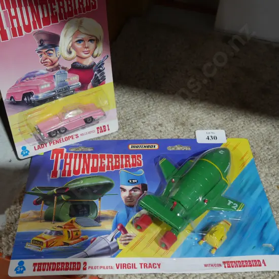 Thunderbirds toys