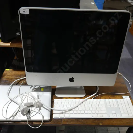Apple computer and laptop