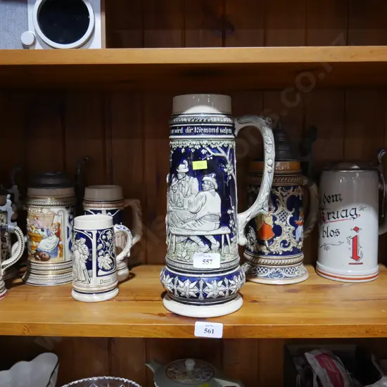 Assorted Steins