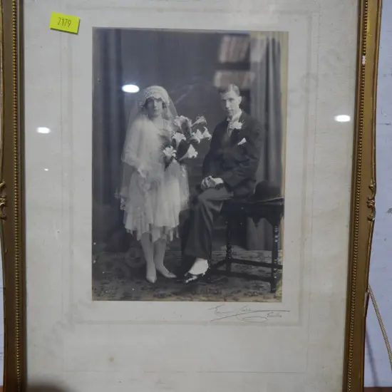 Old wedding photo