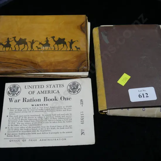 American ration book etc