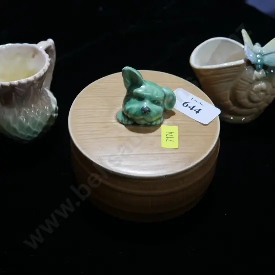 Sylvac lidded dish etc