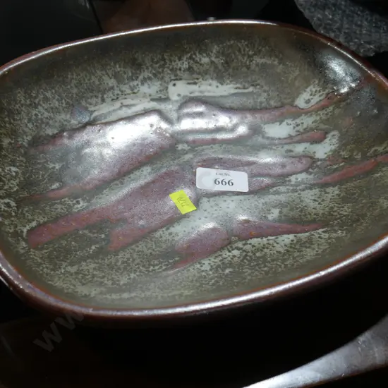 Len castle pottery bowl