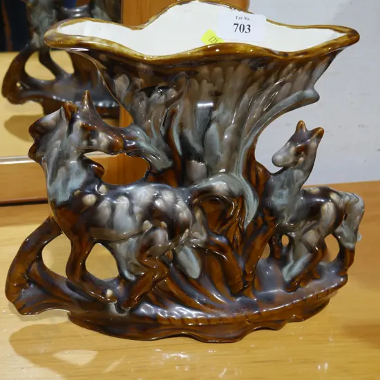 horse vase