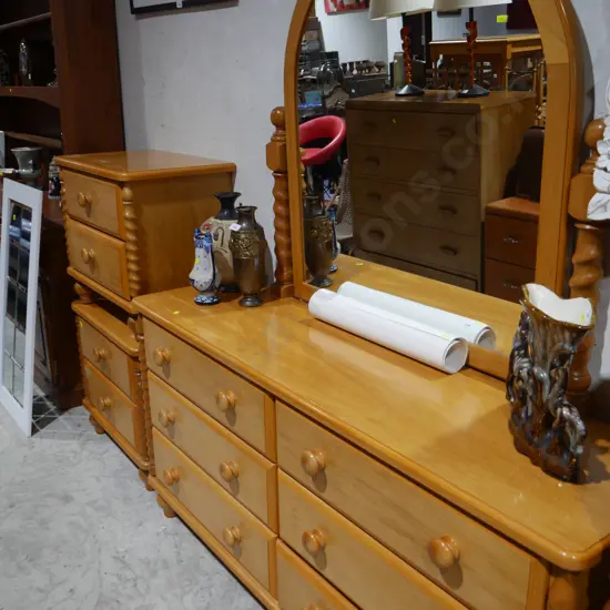 Duchess and pair bedside drawers