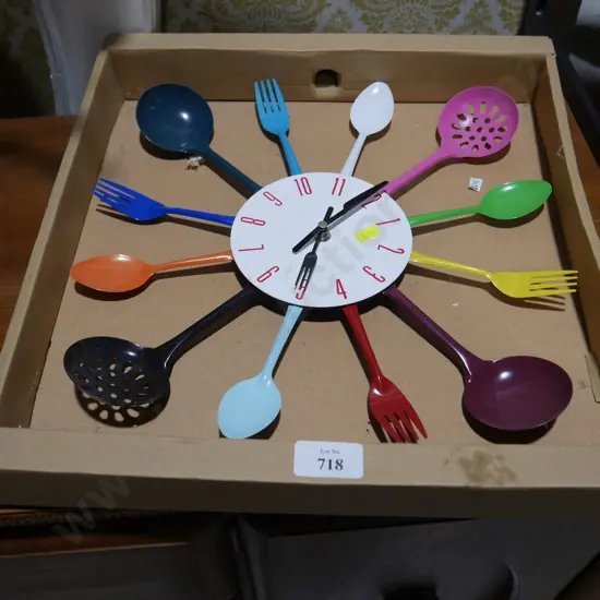Cutlery clock
