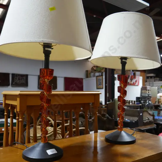 Pair of lamps