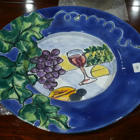 Morris and James pottery bowl