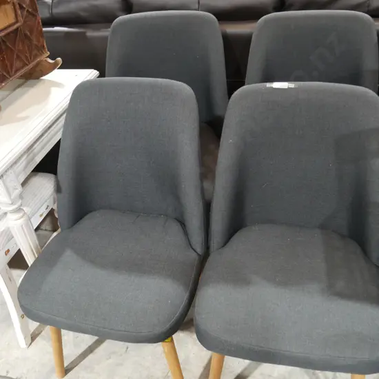 4 modern dining chairs