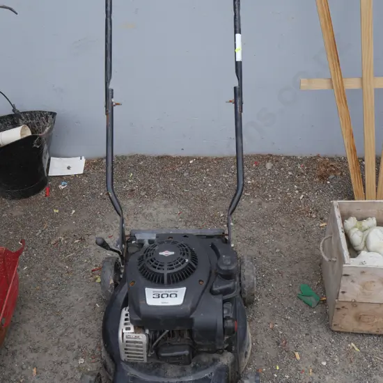 Rhino petrol lawn mower