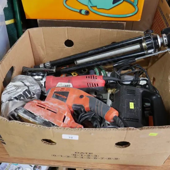 Electric tools etc