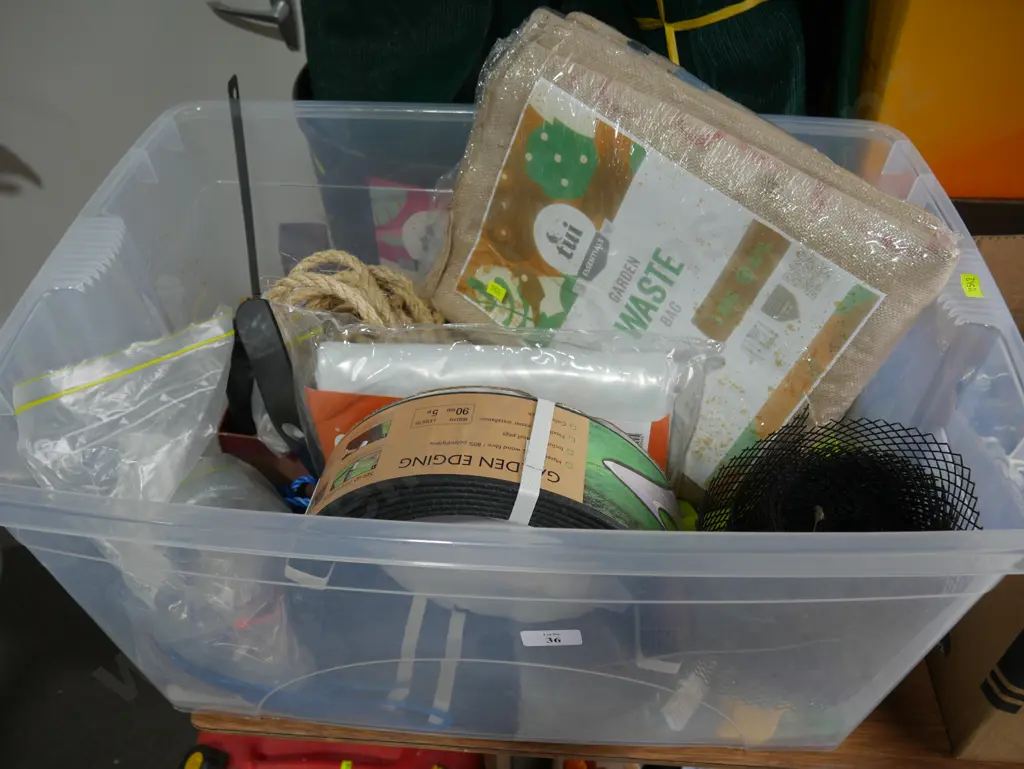 Garden edging, garden waste bag etc Image 1++