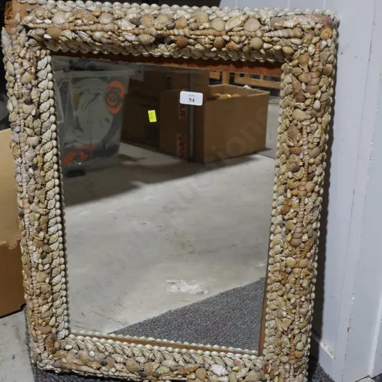 Shell frame mirror