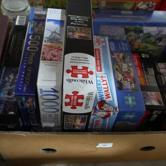 Jigsaw puzzles etc