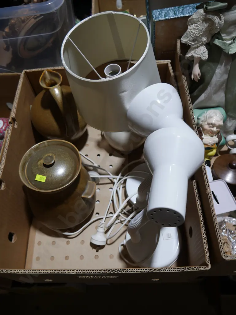 Table lamps, Temuka pottery Image 1++