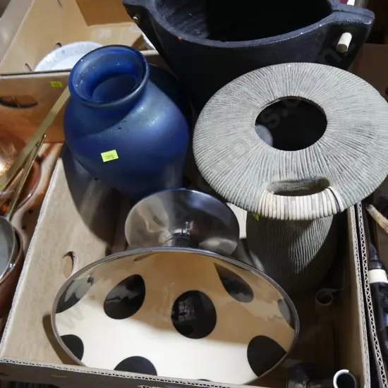 Vases etc