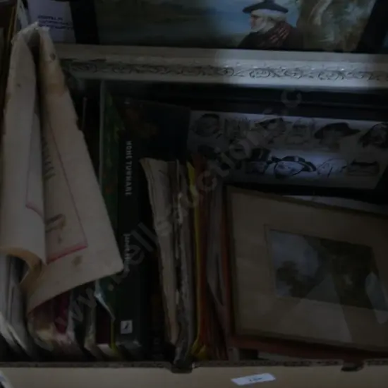 Assorted art and books etc