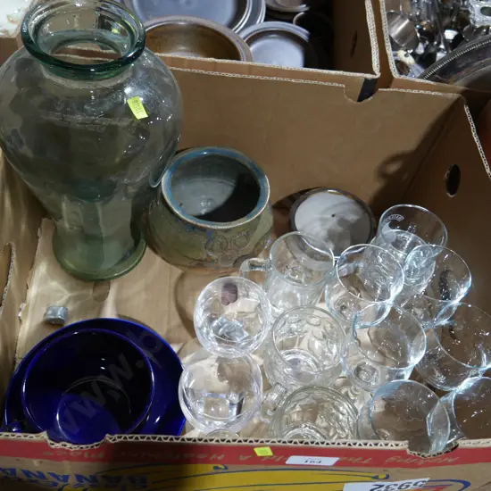Glassware etc