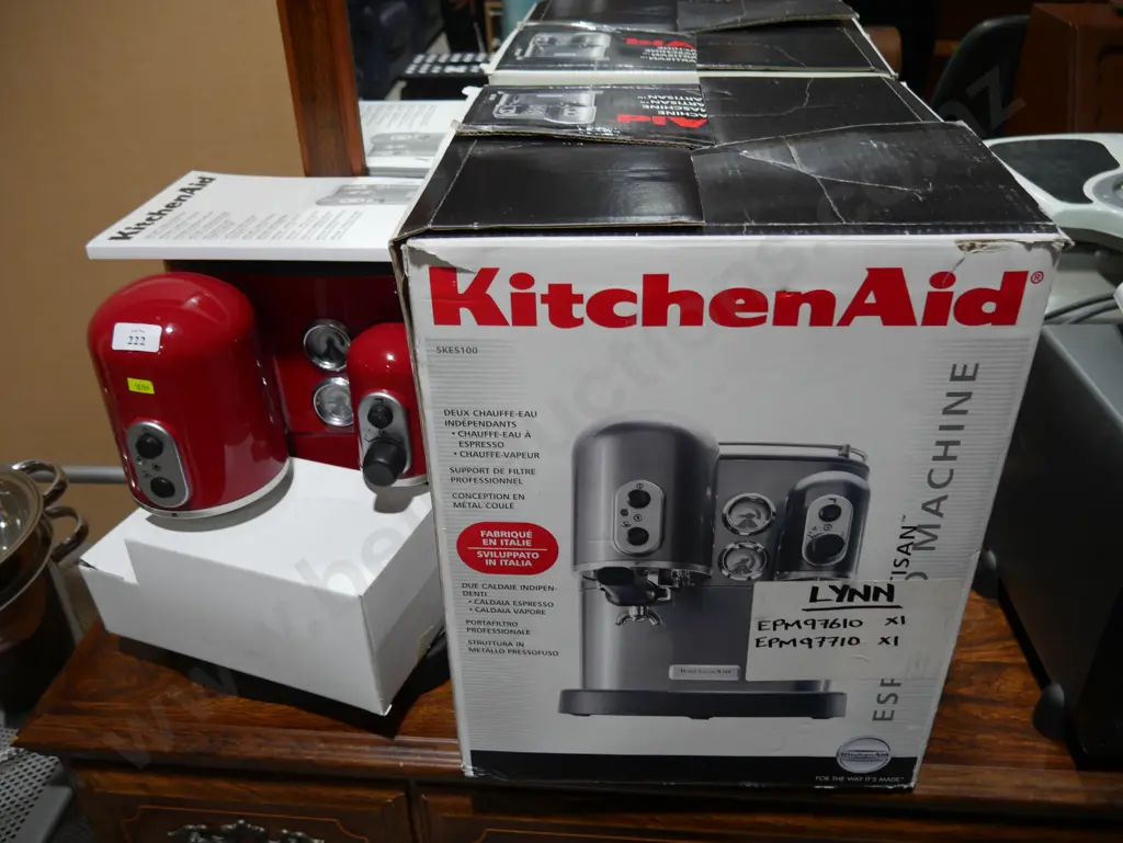 KitchenAid espresso machine Image 1++