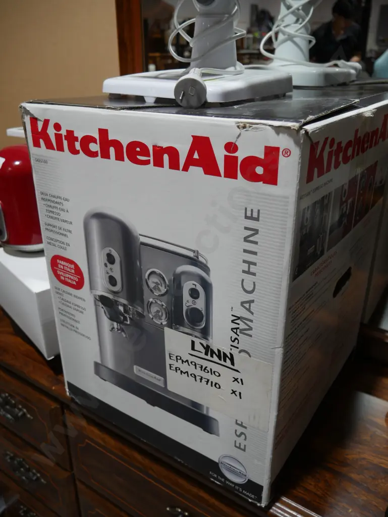 KitchenAid espresso machine Image 1++