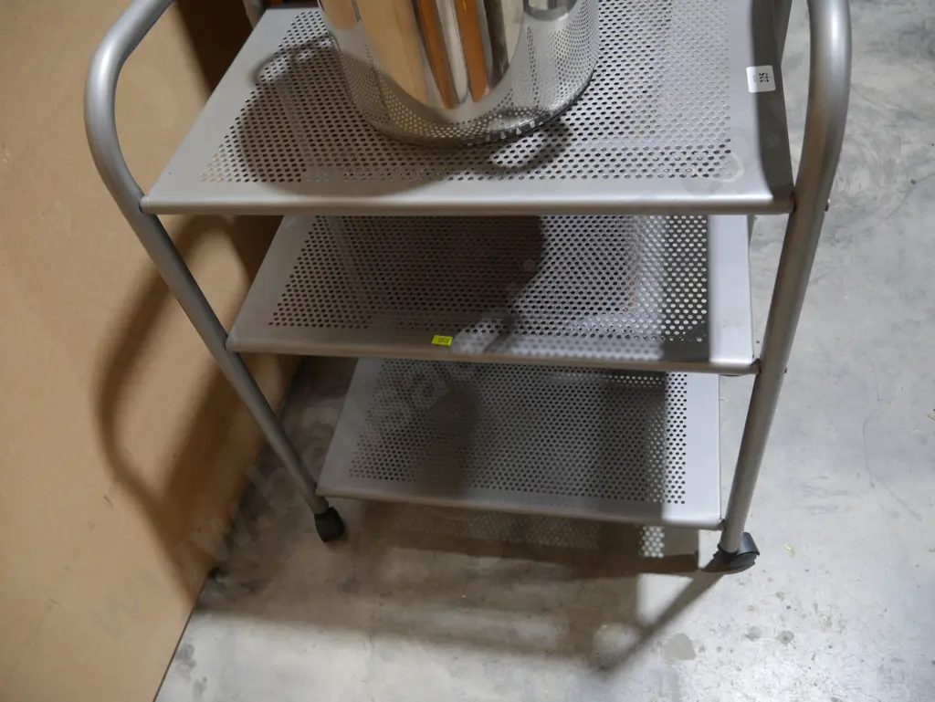Metal 3 tier trolley Image 1++