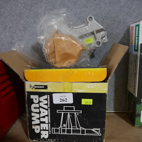 Water pump for a car