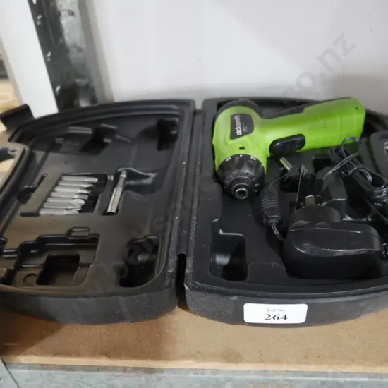 Battery powered screwdriver