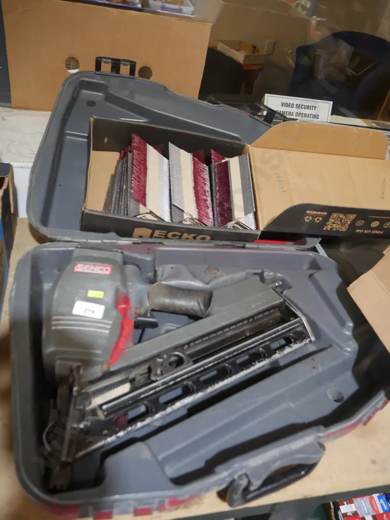 Senco nail gun and nails Image 1++