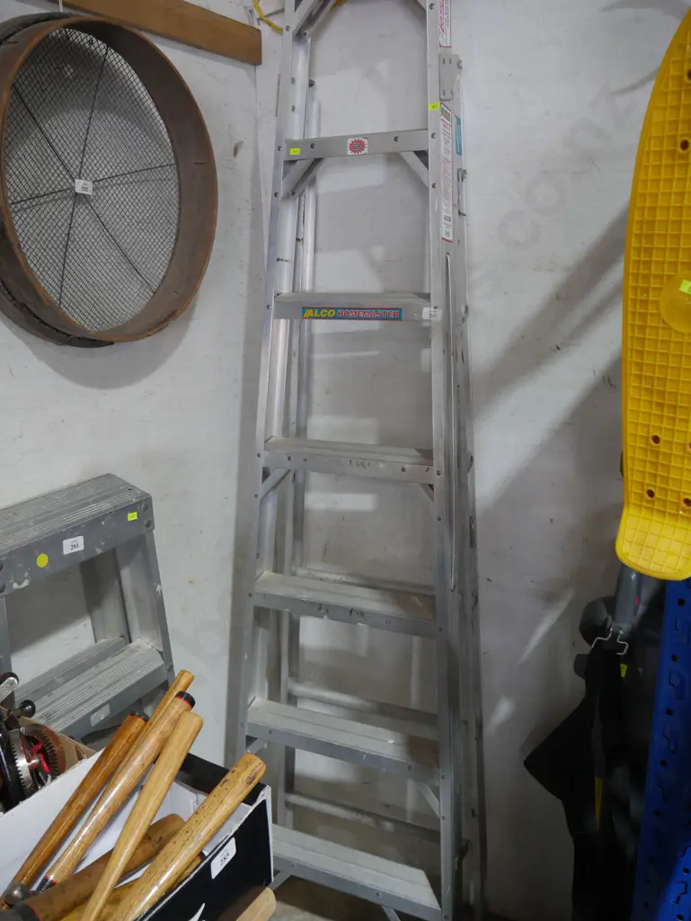 Alco aluminium extension ladder Image 1++
