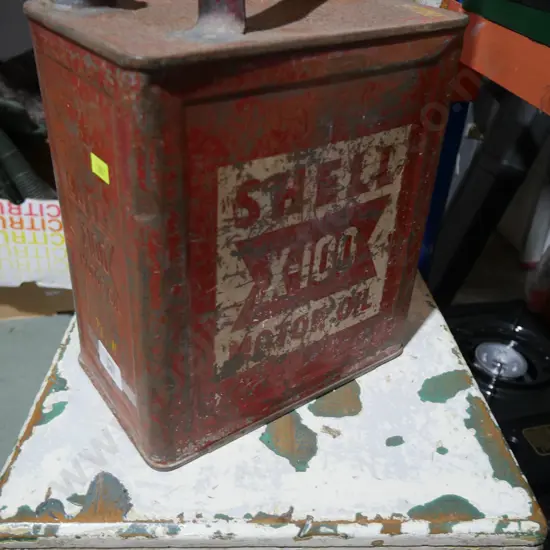 Shell petrol can