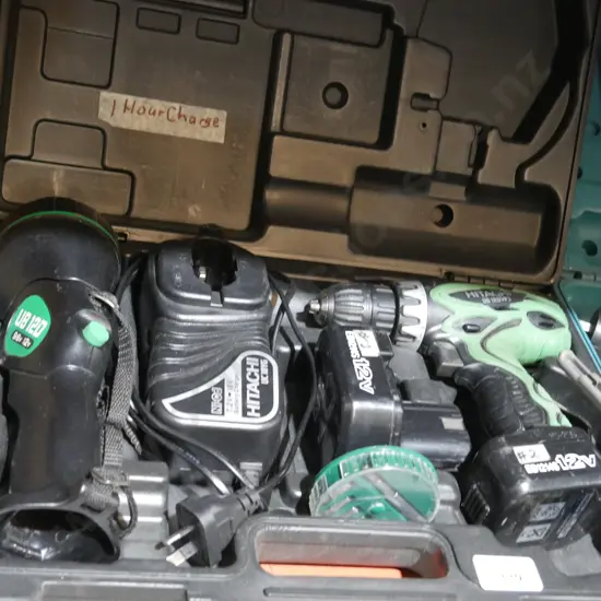 Hitachi drill set