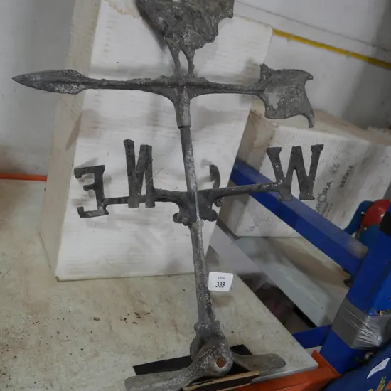 Rooster weathervane