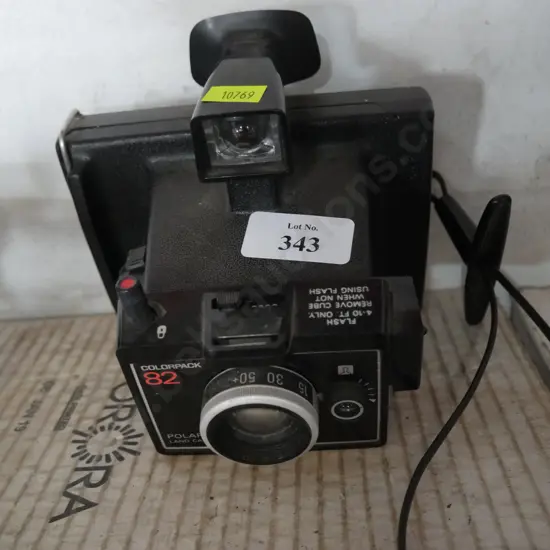 Colour pack Polaroid camera