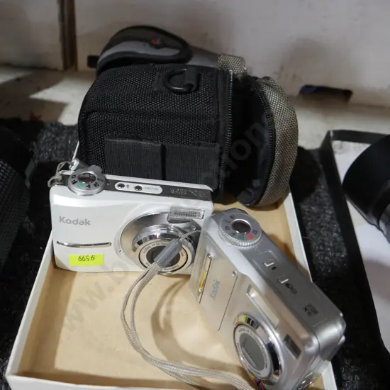 2 Kodak cameras